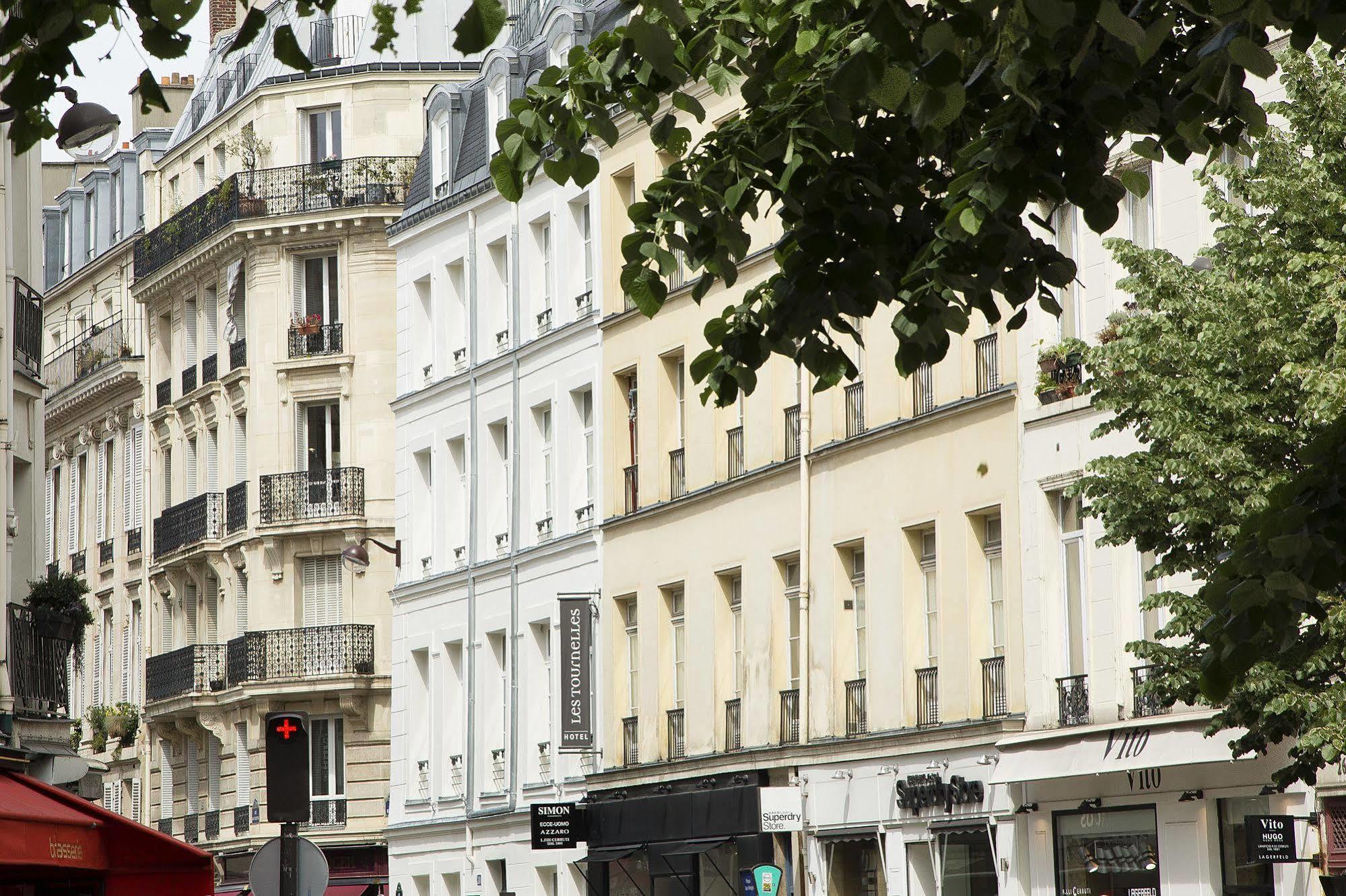 Les Tournelles Hotel Paris Exterior foto